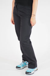 Womens Jack Wolfskin Dawson Flex 5014311 Black Warm Windproof Hiking Trousers